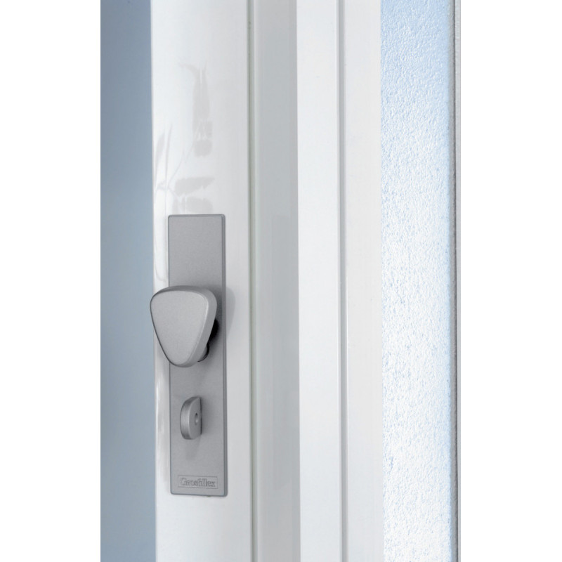 Porte accordéon Larya blanche - Élégance et Fonctionnalité | GROSFILLEX Porte accordéon Larya blanche - Élégance et Fonctionnalité | GROSFILLEX