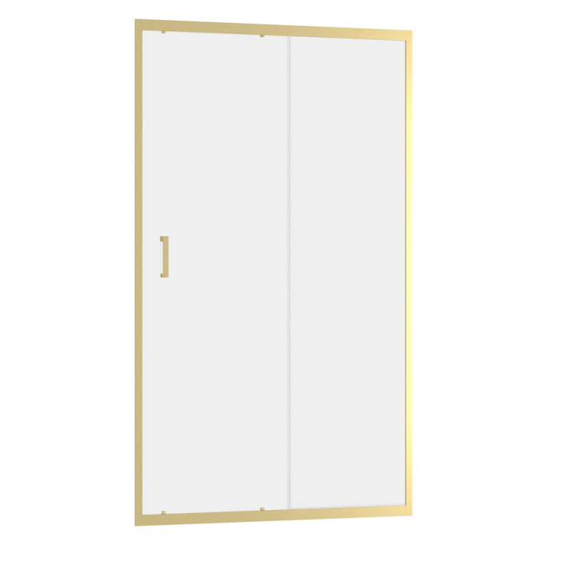 Porte de douche coulissante Factory Gold 120 x 200 cm AURLANE