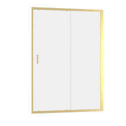 Porte de douche coulissante Factory Gold 140 x 200 cm AURLANE