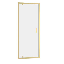 Porte de douche pivotante Factory Gold 80 x 200 cm AURLANE