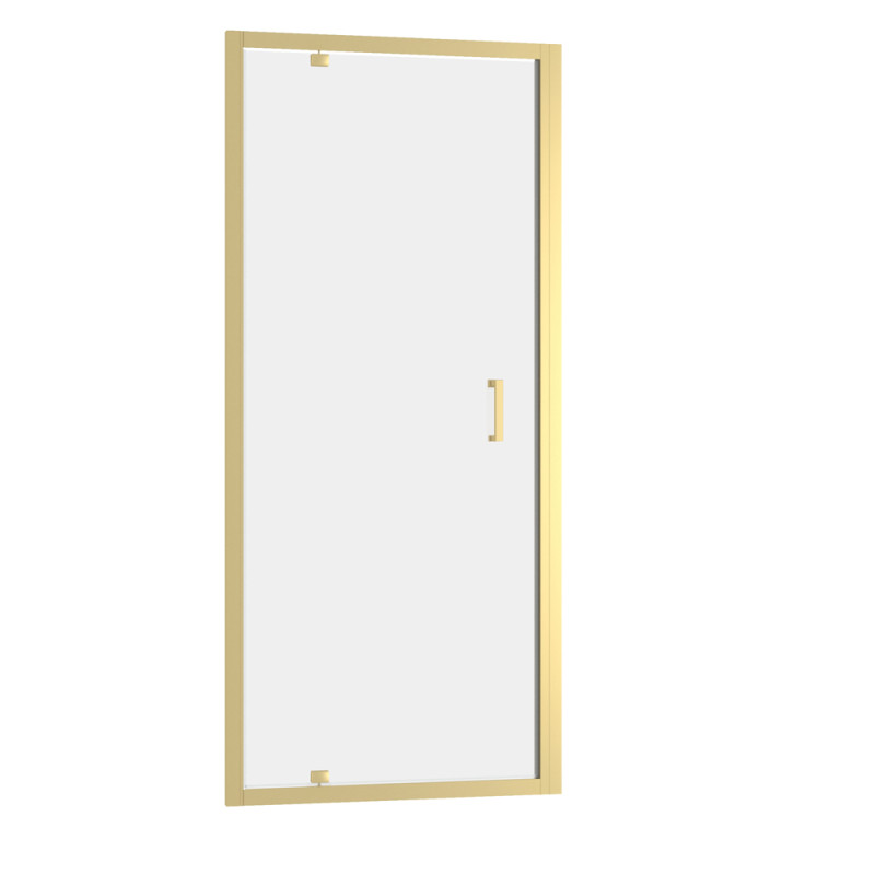 Porte de douche pivotante Factory Gold 90 x 200 cm AURLANE