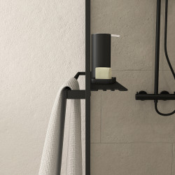 Paroi de douche Dark Edge Shelf 100 x 200 cm AURLANE Paroi de douche Dark Edge Shelf 100 x 200 cm AURLANE