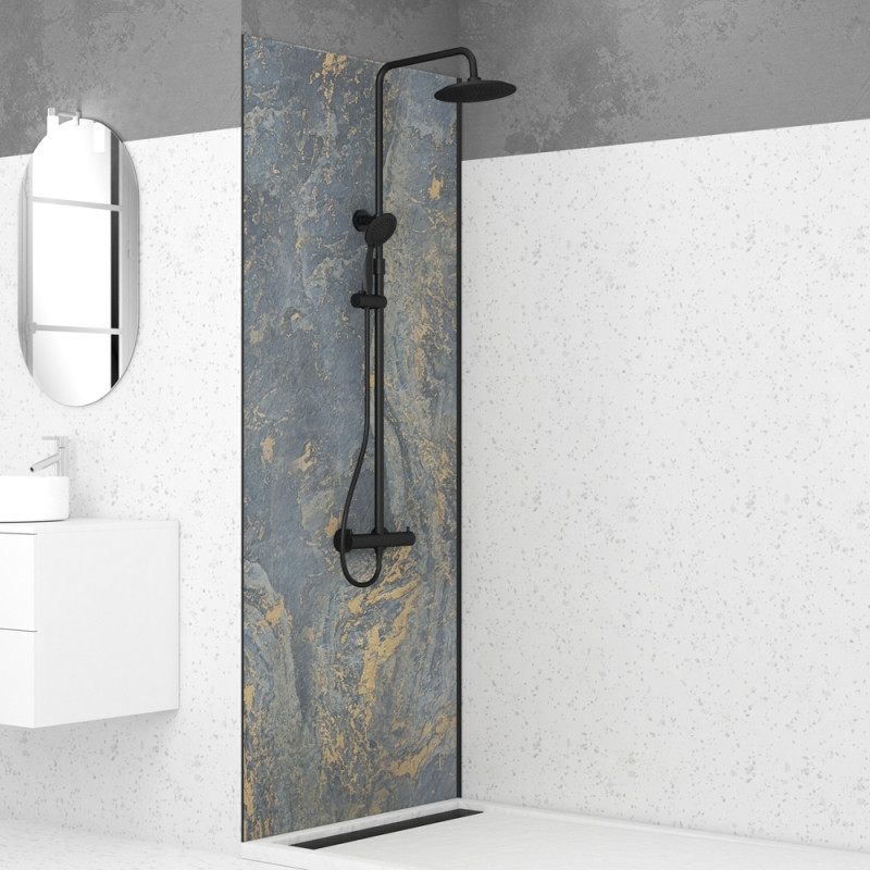 Panneau mural de douche Homestone venus 90 x 210 cm AURLANE Panneau mural de douche Homestone venus 90 x 210 cm AURLANE