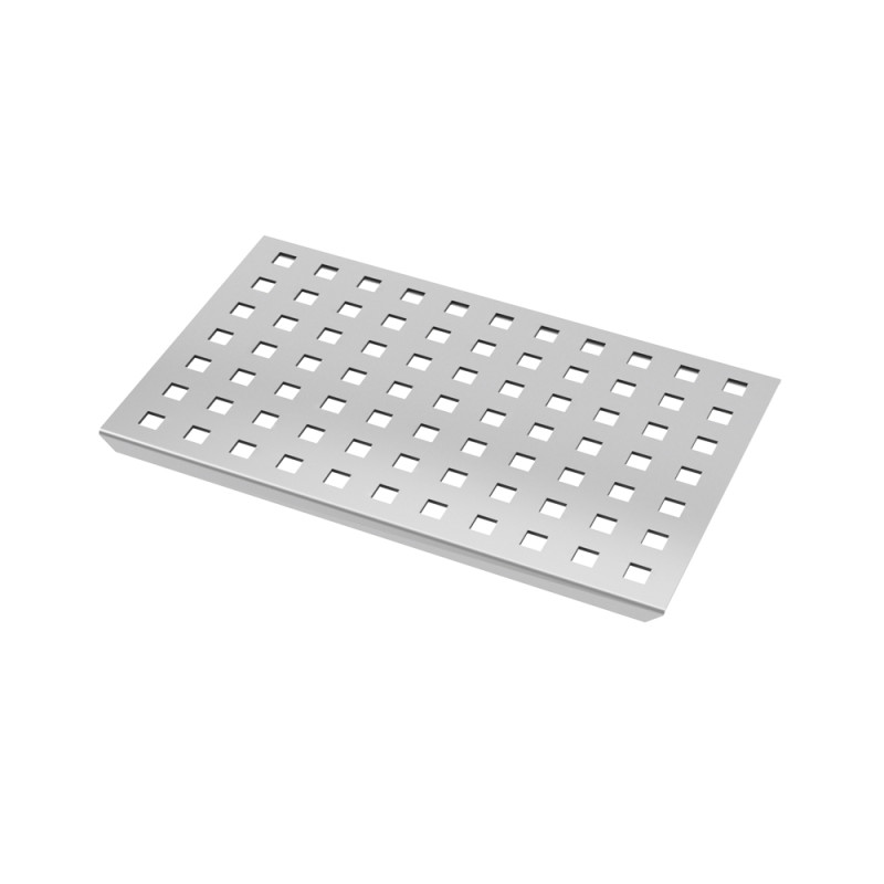 Grille perforée pour receveur de douche Stone 2 acier AURLANE