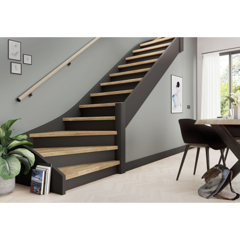 Contremarche Chêne Noir 130x20cm – Lot de 3 | CANDO Contremarche Chêne Noir 130x20cm – Lot de 3 | CANDO