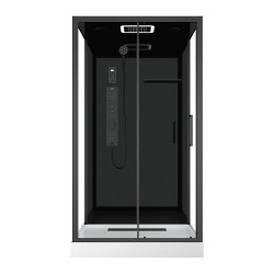 Cabine de douche Aura rectangulaire 90 x 115 x 220 cm AURLANE