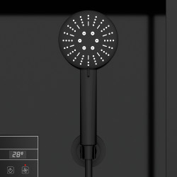 Cabine de douche Aura rectangulaire 90 x 115 x 220 cm AURLANE