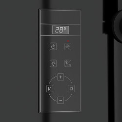 Cabine de douche Aura rectangulaire 90 x 115 x 220 cm AURLANE