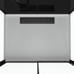 Cabine de douche Aura rectangulaire 90 x 115 x 220 cm AURLANE