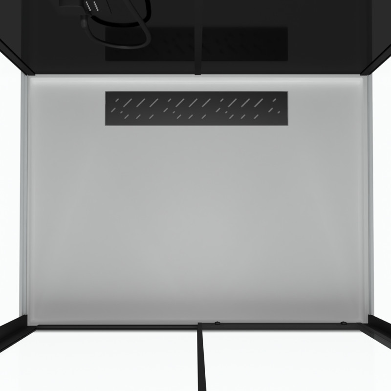 Cabine de douche Aura rectangulaire 90 x 115 x 220 cm AURLANE