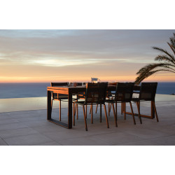 Table de jardin extensible Carmen 220-340cm - Jardin & Terrasse | ARCANE