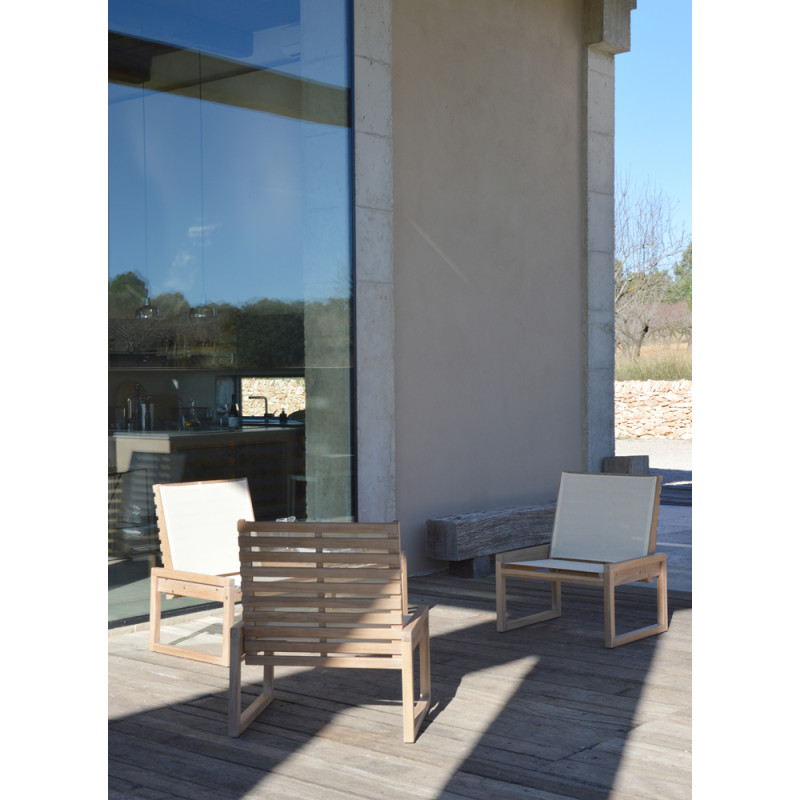 Salon de jardin modulable en acacia – Confort et style