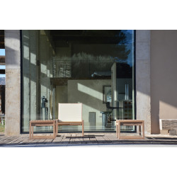 Salon de jardin modulable en acacia – Confort et style