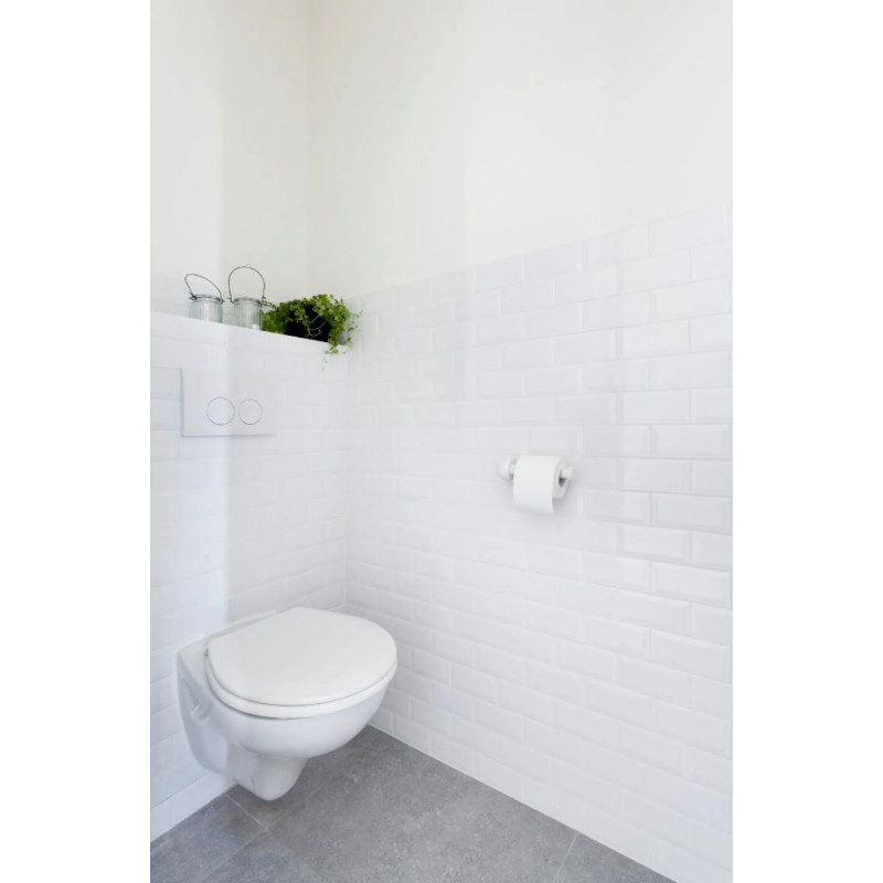 Carrelage mural blanc Metro 15 x 7,5 cm