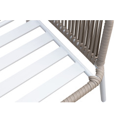 Salon de jardin San Diego crème - Confort et Style | GIVEX