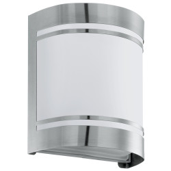 Applique murale extérieure Cerno en acier inoxydable E27 40 W EGLO Applique murale extérieure Cerno en acier inoxydable E27 40 W EGLO