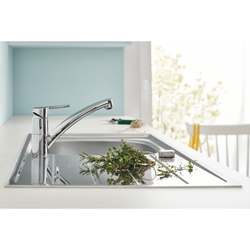Mitigeur pour évier de cuisine StartEco chrome GROHE Mitigeur pour évier de cuisine StartEco chrome GROHE