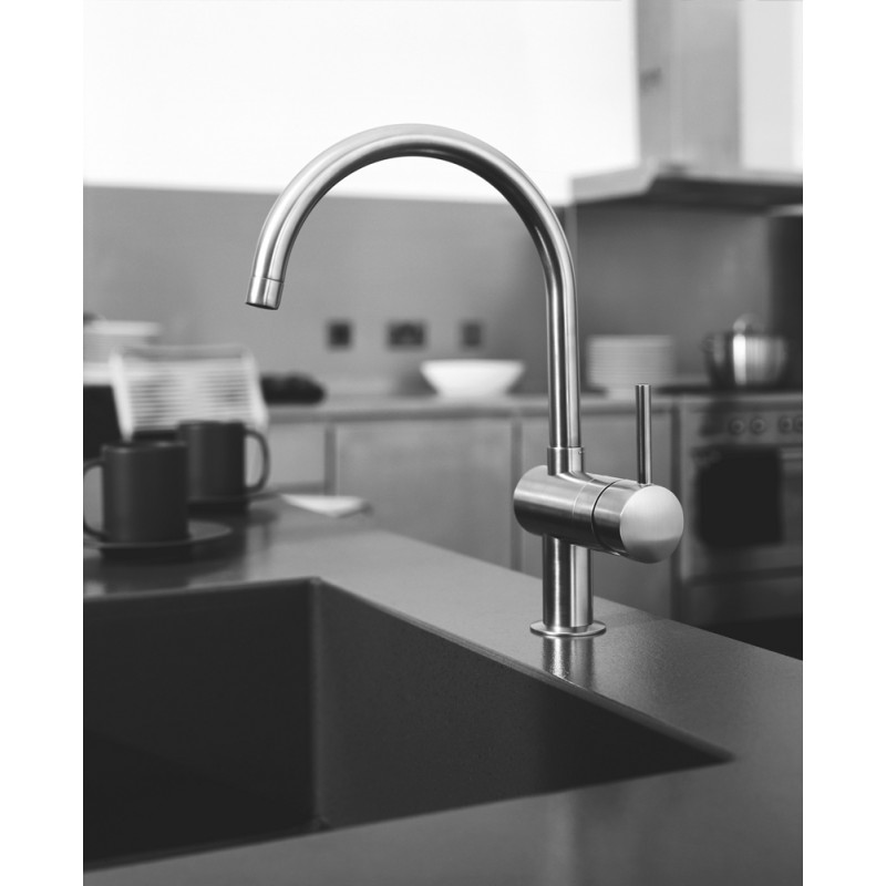 Mitigeur pour évier de cuisine avec bec en C Minta chrome GROHE Mitigeur pour évier de cuisine avec bec en C Minta chrome GROHE