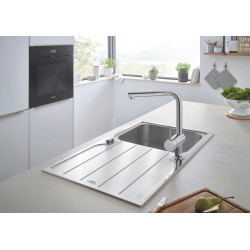 Mitigeur pour évier de cuisine avec douchette Minta chrome GROHE Mitigeur pour évier de cuisine avec douchette Minta chrome GROHE