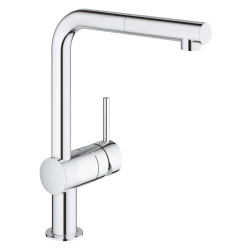 Mitigeur pour évier de cuisine avec douchette Minta chrome GROHE