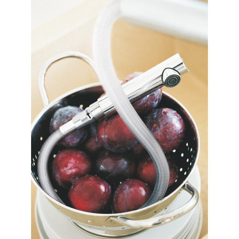 Mitigeur pour évier de cuisine avec douchette Minta chrome GROHE Mitigeur pour évier de cuisine avec douchette Minta chrome GROHE