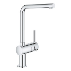 Mitigeur pour évier de cuisine avec bec en L Minta chrome GROHE