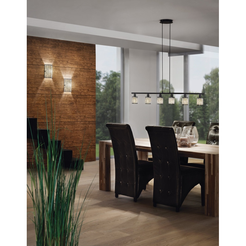 Applique murale Almera brune E14 60 W EGLO Applique murale Almera brune E14 60 W EGLO