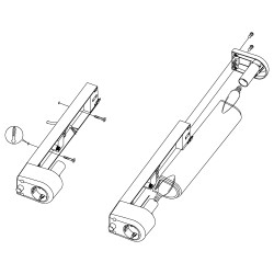 Applique pour salle de bain Bari avec prise E14 2 x 25 W EGLO