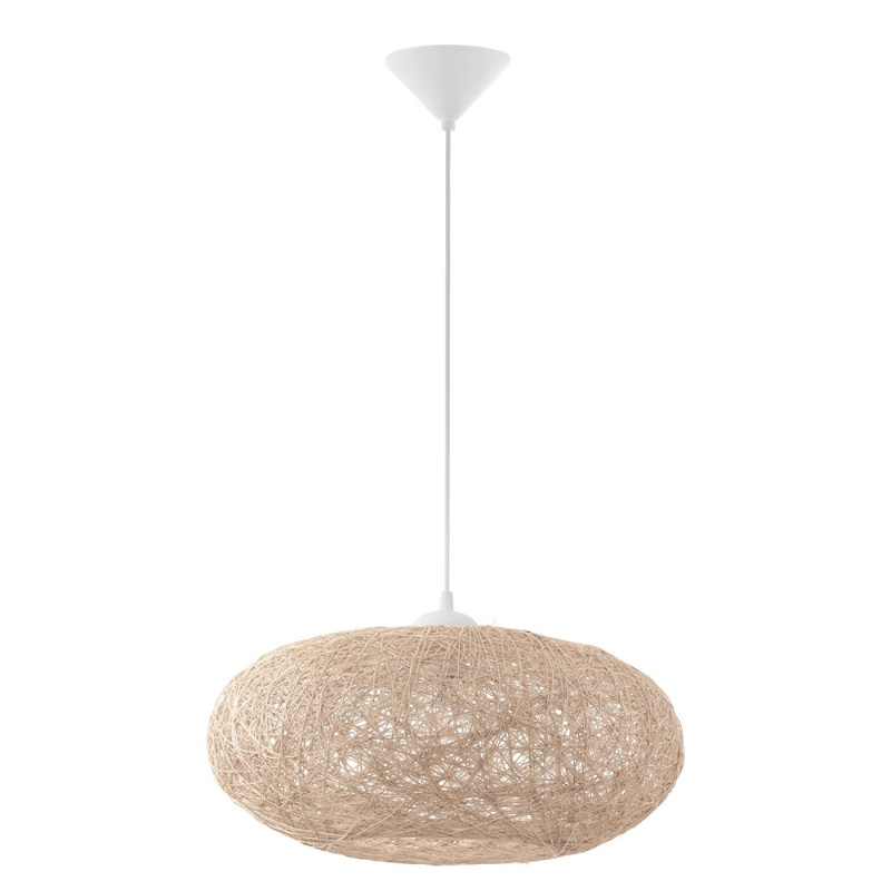 Suspension Campilo beige Ø 45 cm E27 60 W EGLO