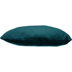 Coussin déperlant Korai bleu canard 40 x 40 cm