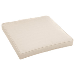 Galette de chaise Korai blé 40 x 40 cm