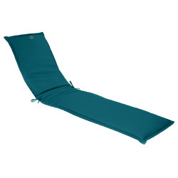 Coussin pour lit de soleil Korai bleu canard