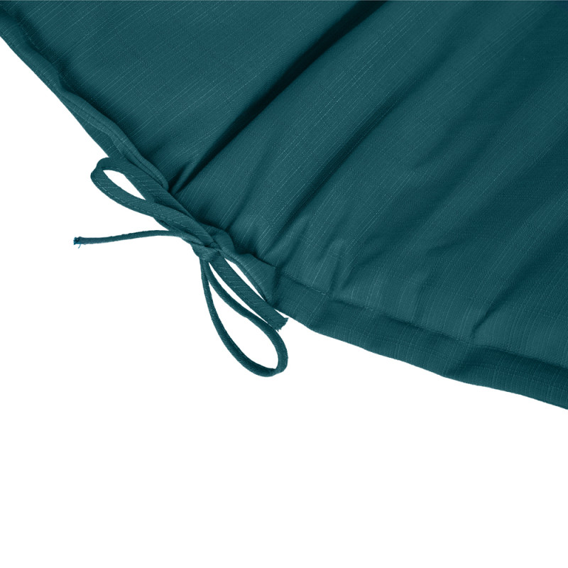Coussin pour lit de soleil Korai bleu canard Coussin pour lit de soleil Korai bleu canard