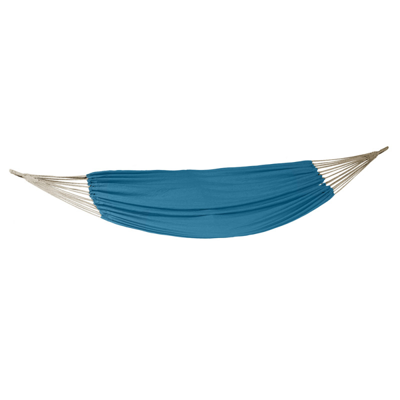 Hamac Yaqui bleu canard 200 x 80 cm