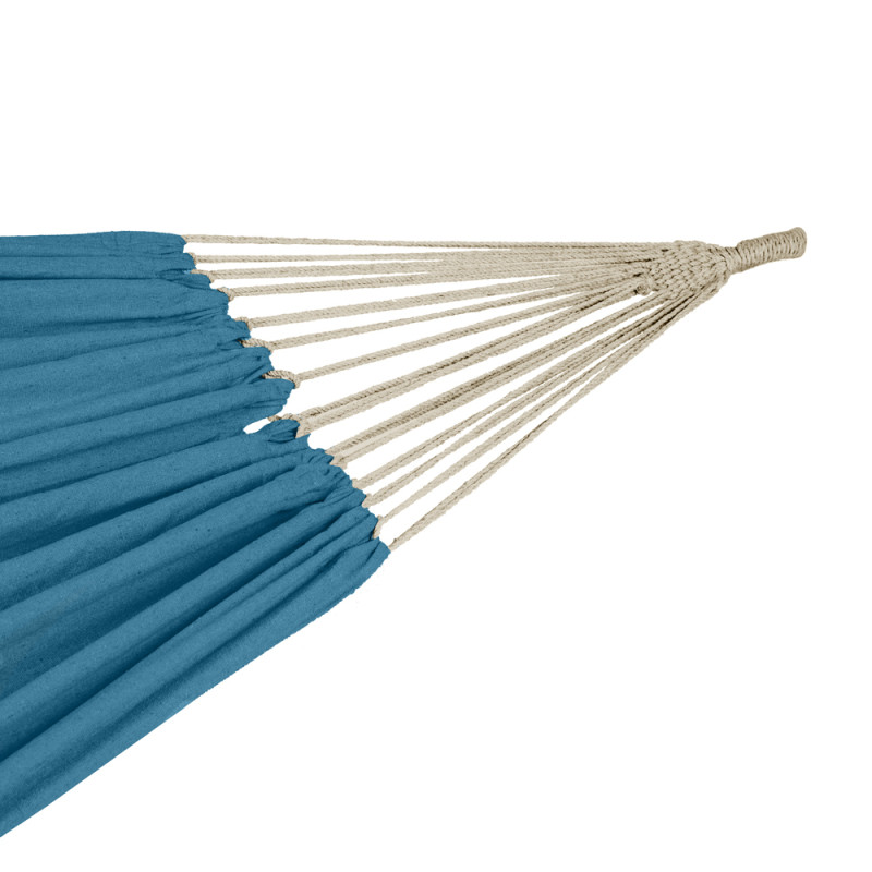 Hamac Yaqui bleu canard 200x80cm – Détente Assurée
 Hamac Yaqui bleu canard 200x80cm – Détente Assurée
