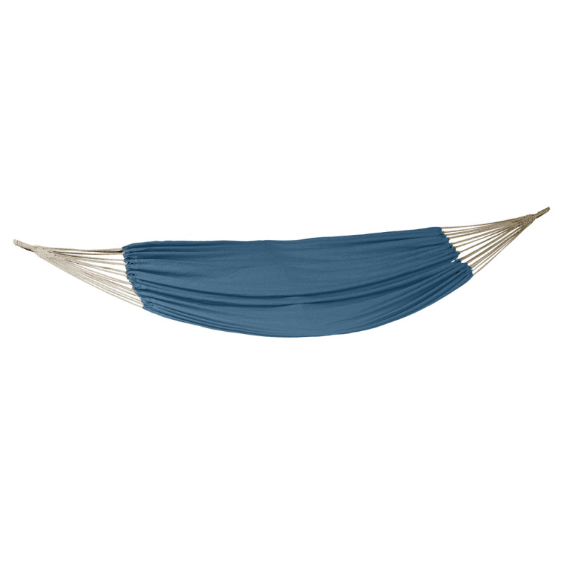 Hamac Yaqui double bleu canard 200 x 150 cm