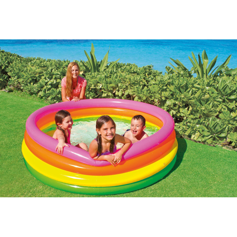 Piscine Enfant Sunset Glow 168x46cm INTEX – Jeu d'été | INTEX Piscine Enfant Sunset Glow 168x46cm INTEX – Jeu d'été | INTEX