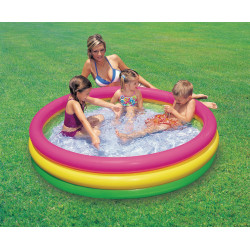 Piscine bébé INTEX 114cm – Jeux d'eau sécurisés | INTEX