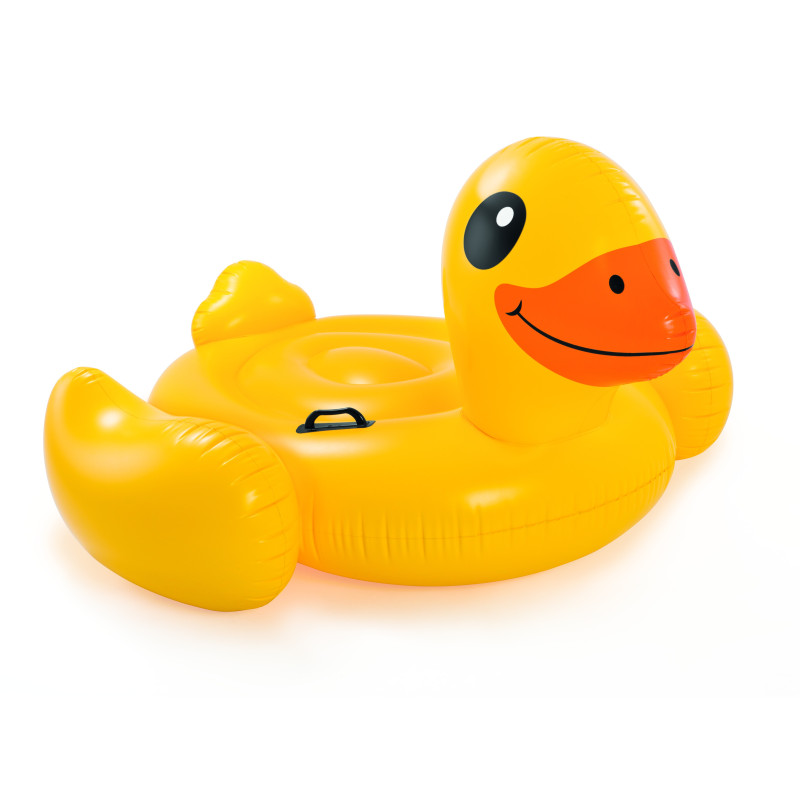 Canard jaune gonflable à chevaucher 147 x 147 x 81 cm INTEX