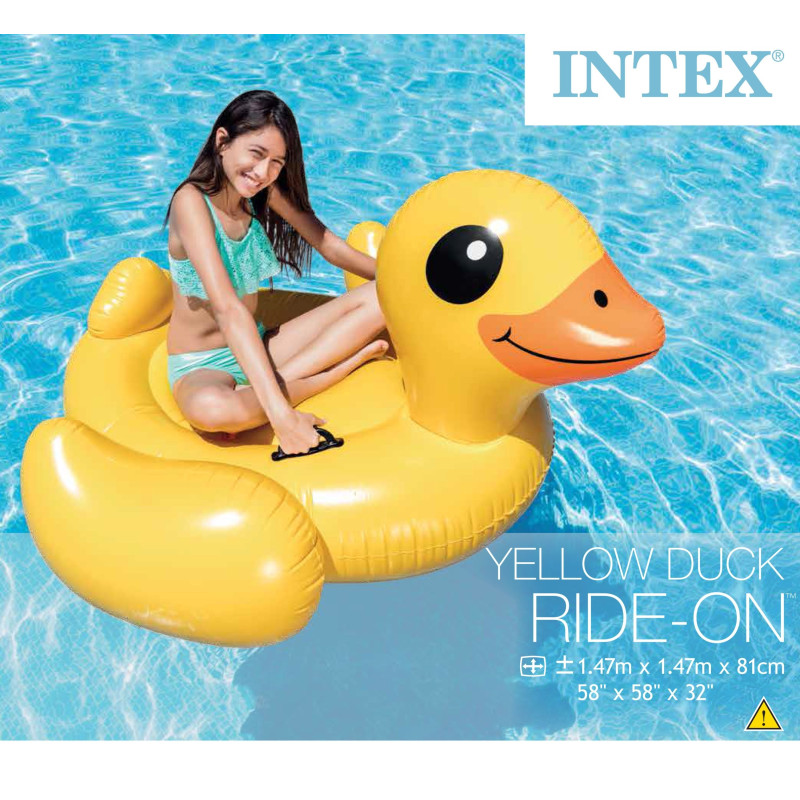 Canard Gonflable Géant INTEX – Amusez-vous à la piscine | INTEX
 Canard Gonflable Géant INTEX – Amusez-vous à la piscine | INTEX