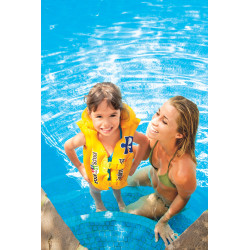 Gilet gonflable INTEX enfant – Sécurité piscine | INTEX
 Gilet gonflable INTEX enfant – Sécurité piscine | INTEX