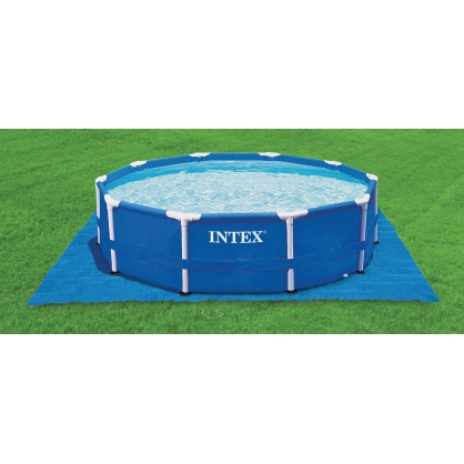 Bâche de sol pour piscine 4,88 x 4,88 m INTEX