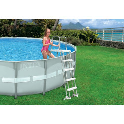 Echelle de sécurité pour piscine H-1,32 m INTEX