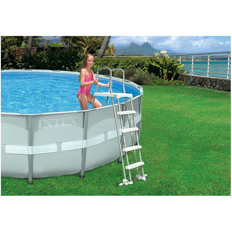 Echelle de sécurité pour piscine H-1,32 m INTEX