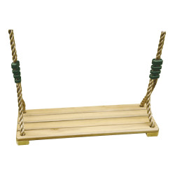 Siège de balançoire en bois