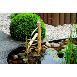 Fontaine pour bassin Bamboo – Ambiance Zen | UBBINK