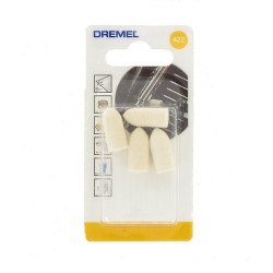 Pointe de polissage DREMEL 10mm – Lot de 4 pour brillance | DREMEL Pointe de polissage DREMEL 10mm – Lot de 4 pour brillance | DREMEL