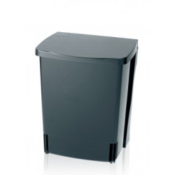 Poubelle de placard noire 10L – Rangement pratique | BRABANTIA

