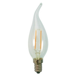 Ampoule LED flamme coup de vent 2,5W E14 - SYLVANIA