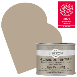 Peinture pour murs Velours de Peinture beige Paris Brest mat 0,125 L LIBERON